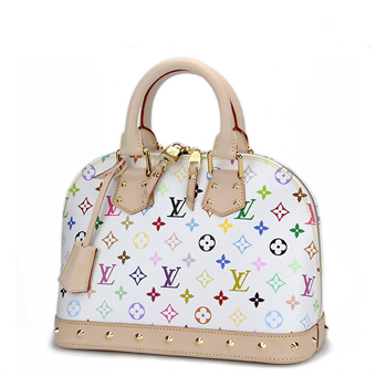 Louis Vuitton ルイヴィトン バッグ コピー モノグラムマルチ アルマPM M40443 バッグ ハンドバッグ レディース ダークブラウン